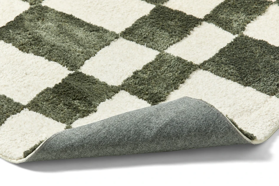 Franky - Ryamatta, 160x230 cm - Grön