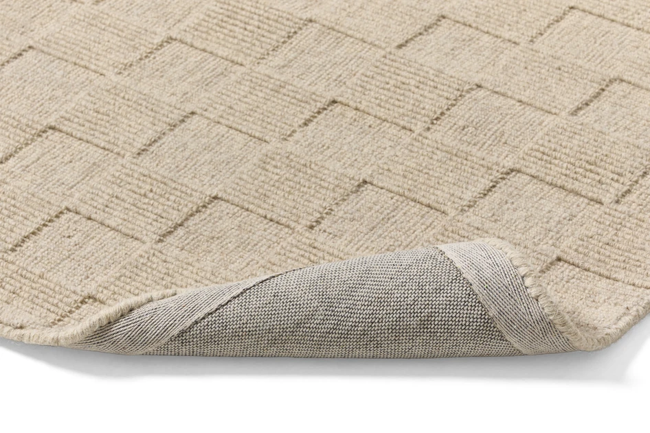 Ulrika - Ullmatta, 80x250 cm - Beige