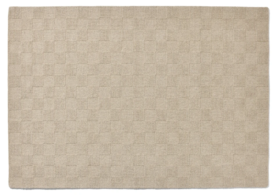 Ulrika - Ullmatta, 160x230 cm - Beige