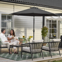 Fjällbacka - Parasoll 250x250 cm - inspiration