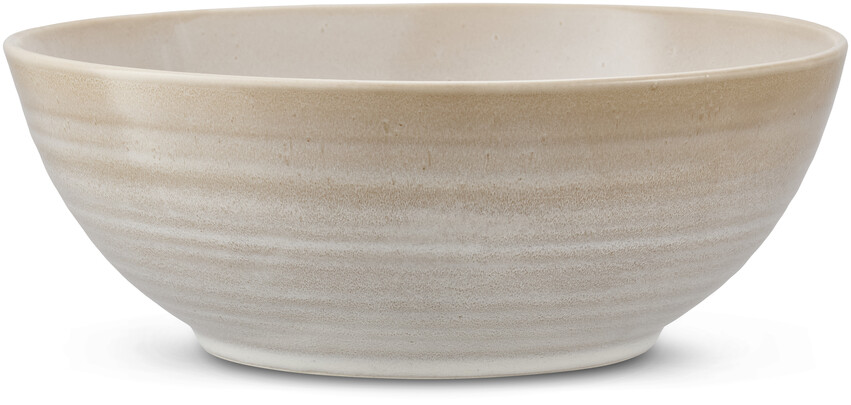 Gotland - Serveringsskål, H 8,7 Ø 23,5 cm - Beige