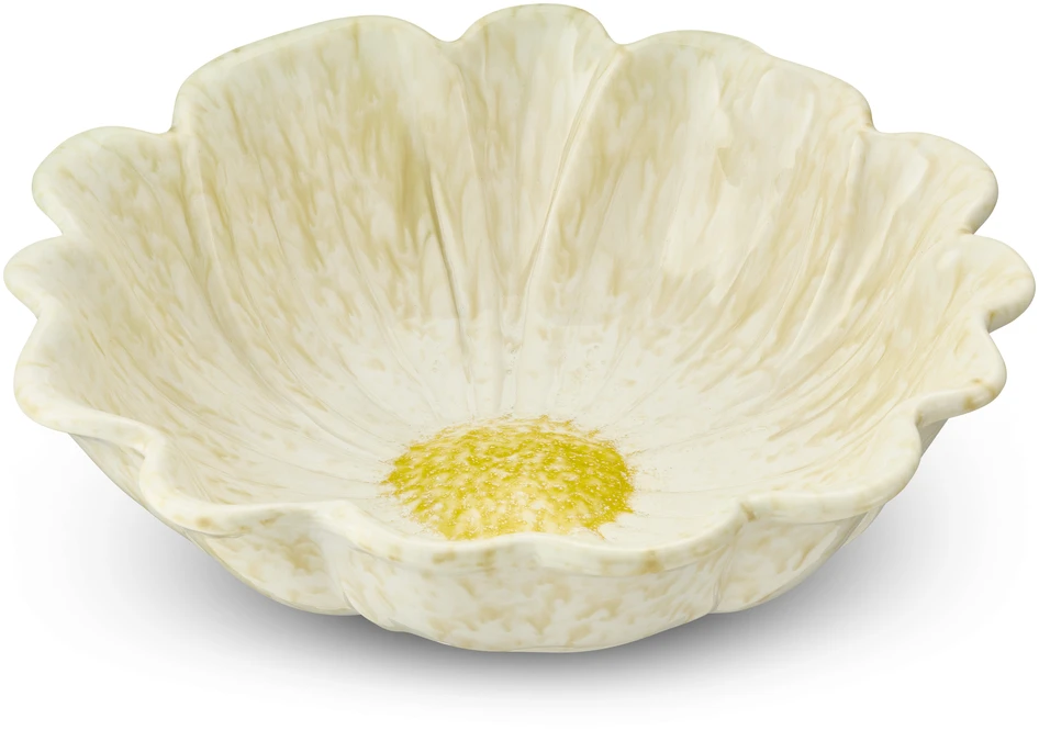 Rosenskära - Serveringsskål, H 10 Ø 31,5 cm - Vit