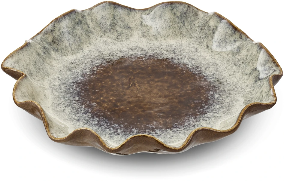 Nella - Fat, 29x29,5x5 cm - Brun