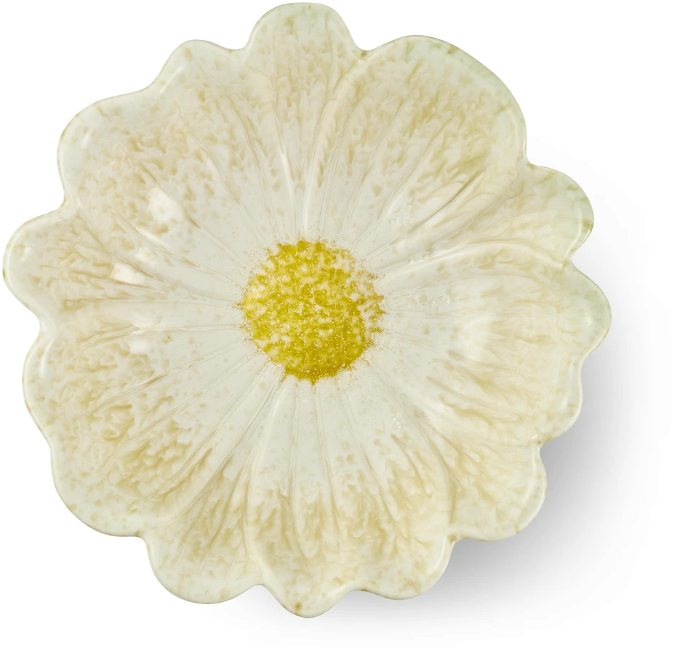 Rosenskära - Serveringsskål, H 10 Ø 31,5 cm - Vit