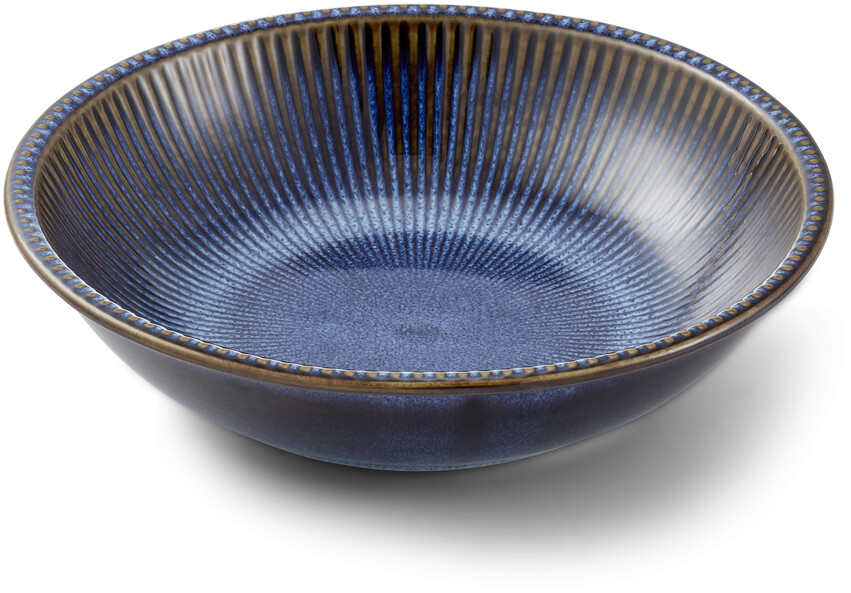 Ylva - Djup tallrik, H 5,1 Ø 20,3 cm - Blå