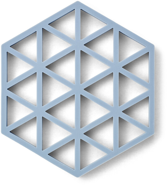 Zone Triangle - Grytunderlägg - Grytunderlägg, 16x14 cm - Blå