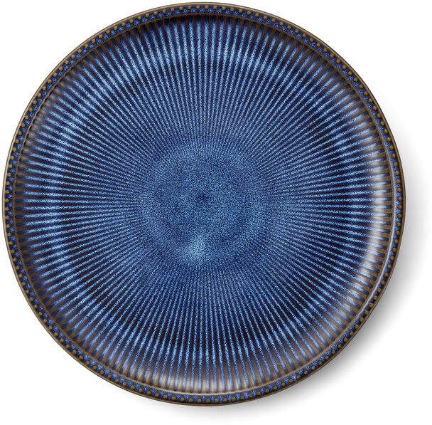 Ylva - Tallrik, Ø 26 cm  - Blå