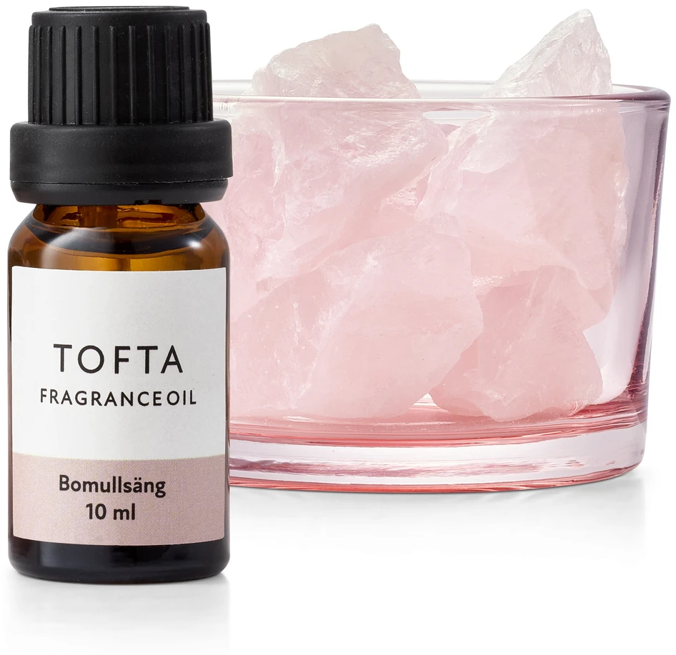 Tofta - Doftstenar, H5 Ø7,5 cm, doft Bomullsäng - Rosa