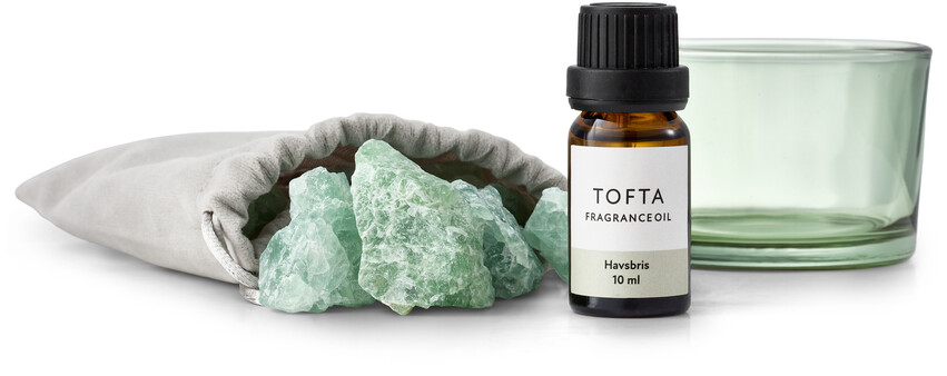 Tofta - Doftstenar, H5 Ø7,5 cm - Grön