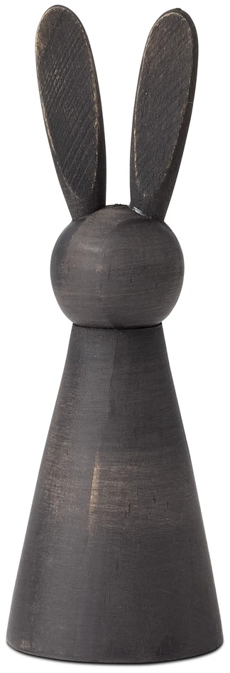 Kanin - Prydnadsföremål, H 11,8 Ø 4 cm - Brun