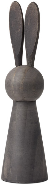 Kanin - Prydnadsföremål, H 2 Ø 5,9 cm - Brun