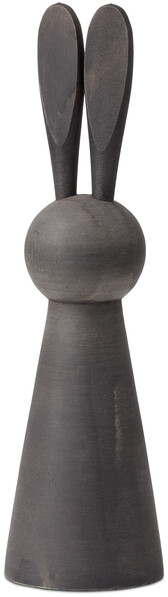 Kanin - Prydnadsföremål, H 18,2 Ø 5,2 cm - Brun