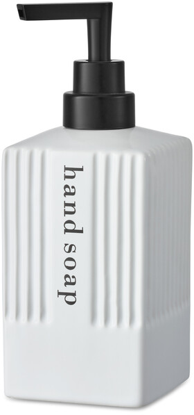 Miriam - Tvålpump, B 7 H 17,5 cm, 480 ml - Vit