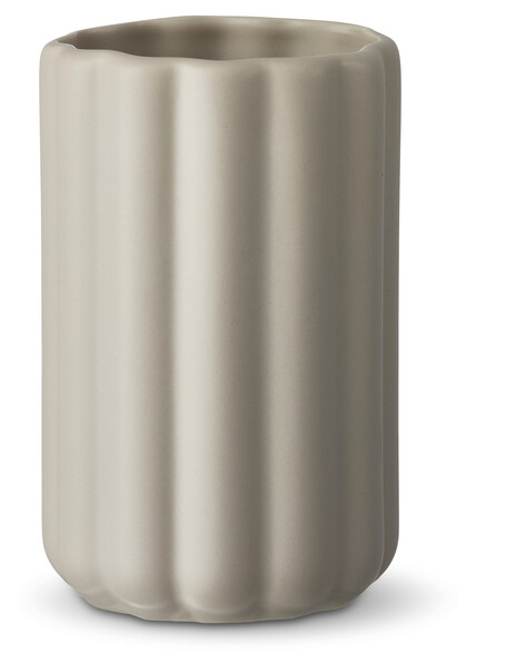 Milea - Tandborstmugg, H11 Ø7,5 cm - Beige