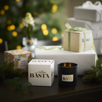 Budskap - Doftljus, Peppercorn Shea, brinntid 35 h, 300 gr - inspiration