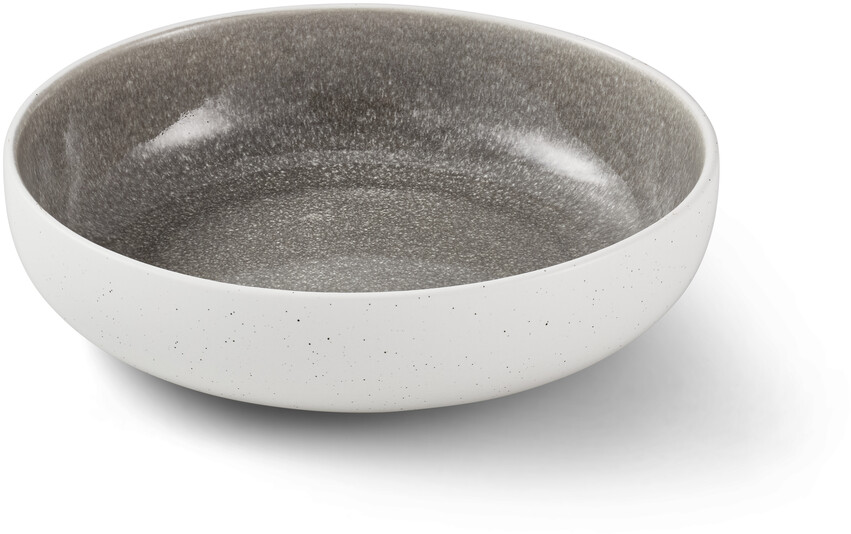 Lykke - Pastatallrik, Ø 20,3 cm - Grå