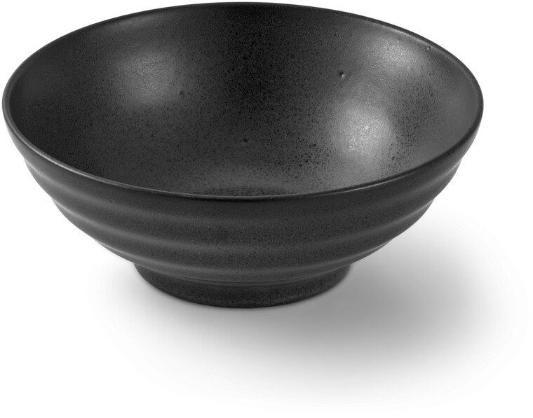 Wasabi - Skål, H 7,8 Ø 19,6 cm - Svart