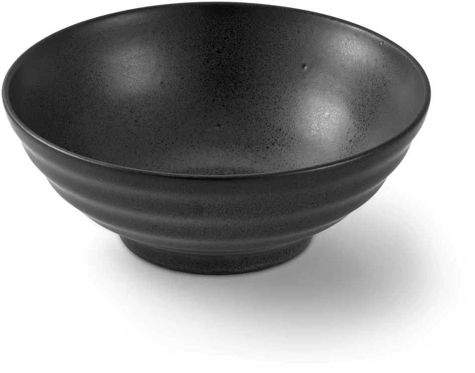 Wasabi - Skål, H 7,8 Ø 19,6 cm - Svart