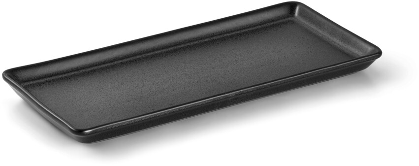 Wasabi - Tallrik, 14,3x31x2,3 cm - Svart