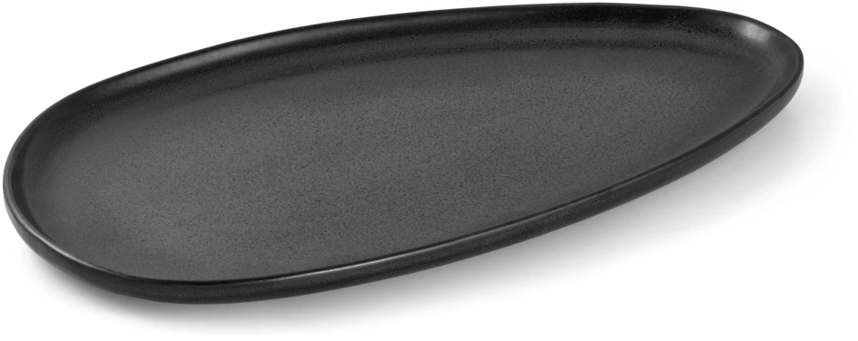 Wasabi - Serveringsfat, 23,5x39,2x2,2 cm - Svart