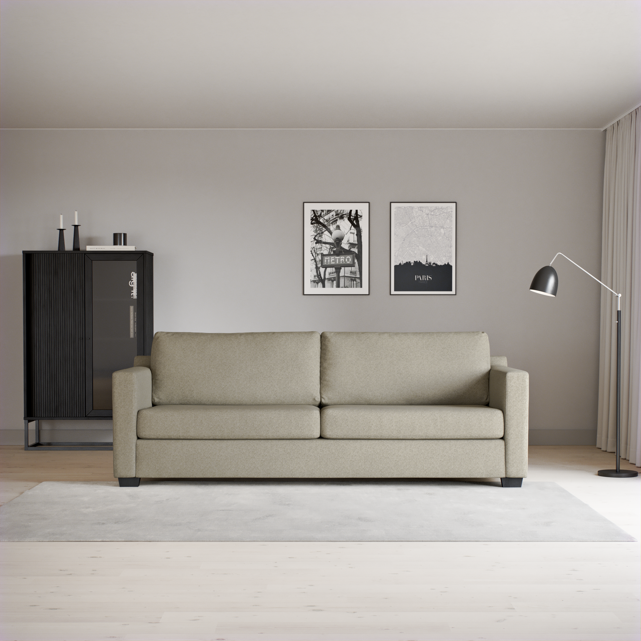 Friday - 3-sits soffa - inspiration