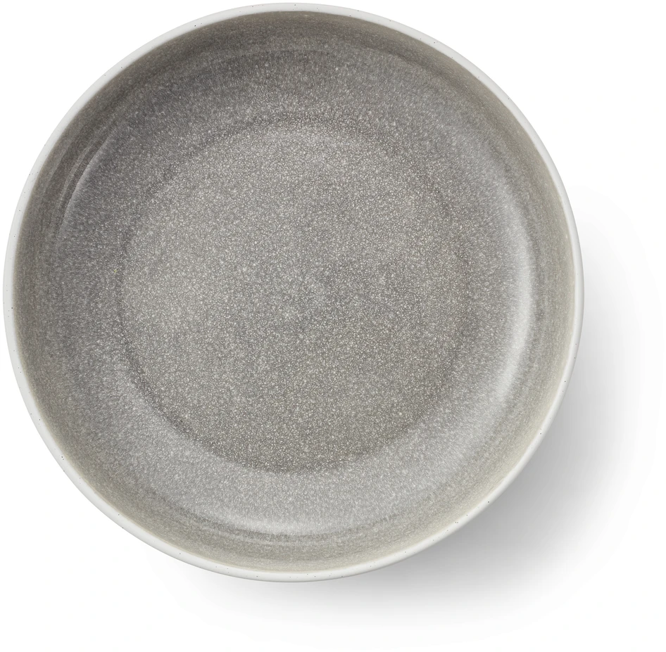 Lykke - Skål, H 6,4 Ø 26,7 cm - Grå