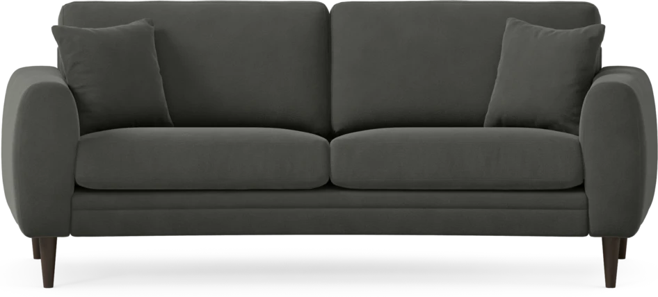 Eden - 2,5-sits soffa svängd - Grå