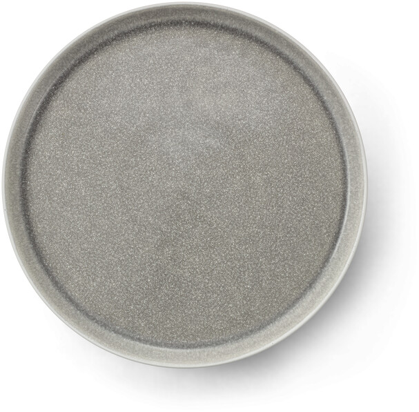 Lykke - Tallrik, Ø 27 cm - Grå