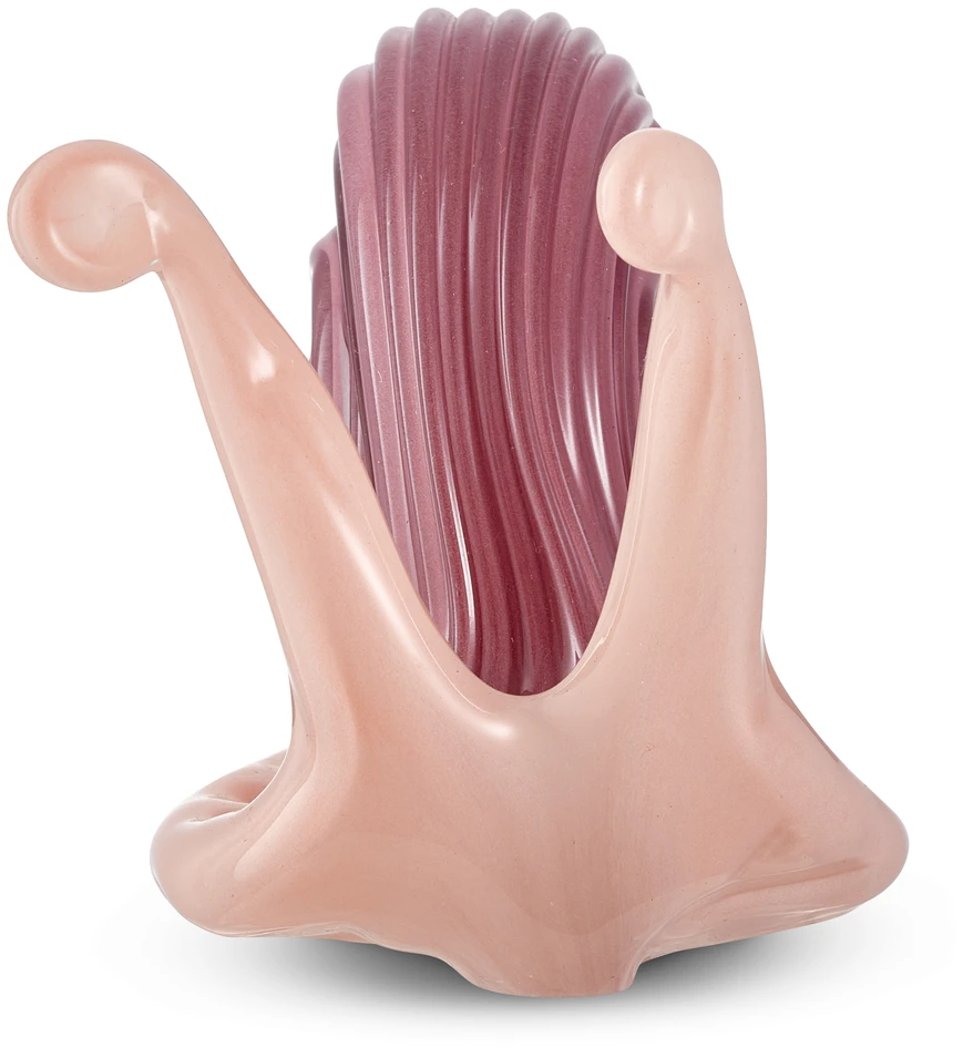Snigel - Prydnadsföremål, B14,5 D6,5 H11,5 cm - Rosa