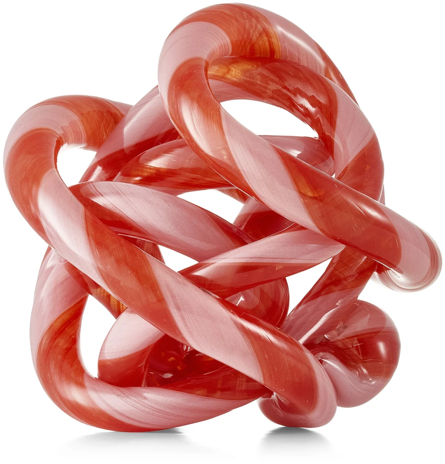 Knot - Prydnadsföremål, H 12 Ø 12 cm - Rosa