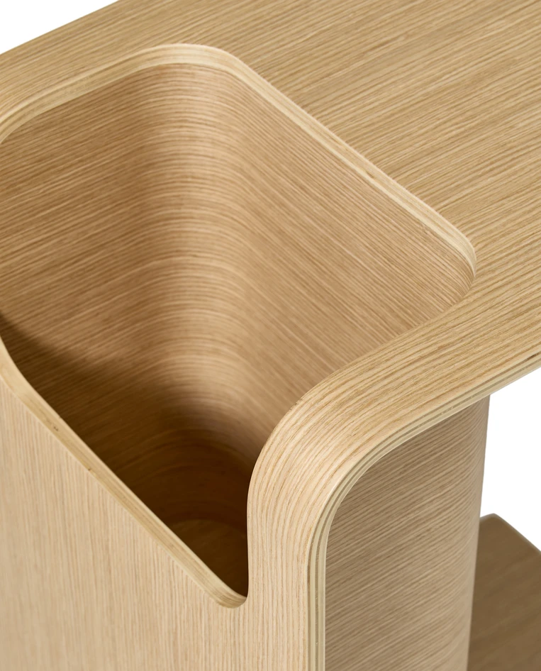 Zola - Sidobord, 60x35x45 cm - Beige