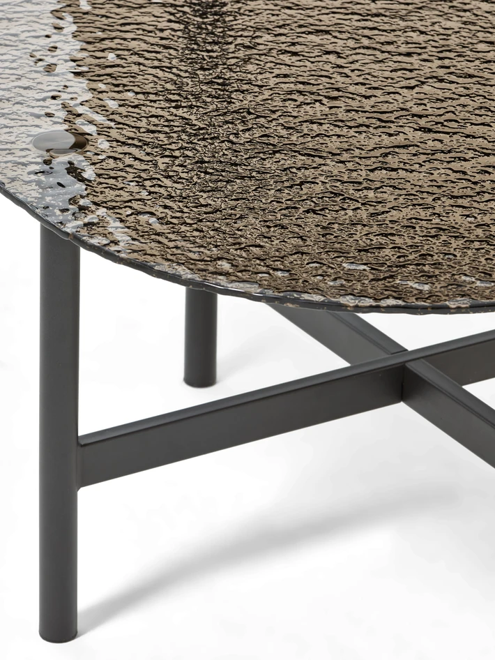 Loane - Soffbord, 85x85x45 cm - Svart