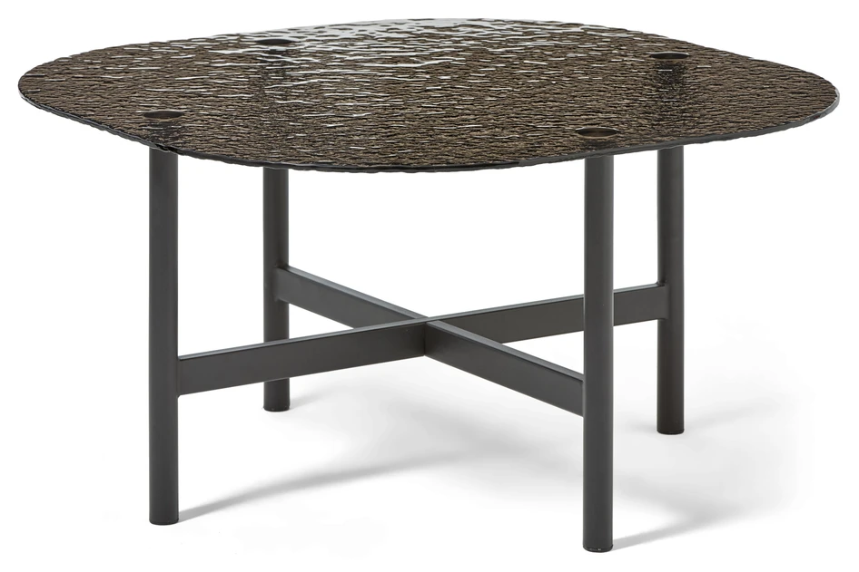 Loane - Soffbord, 85x85x45 cm - Svart