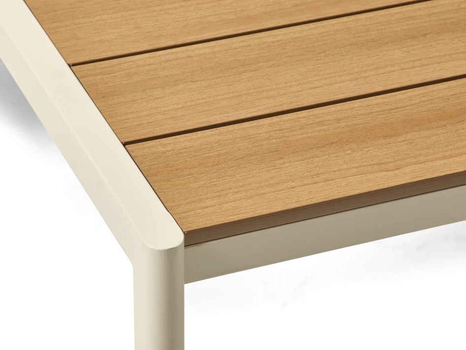 Freestyle - Utesoffa med bord L 120 cm - Beige