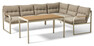 Freestyle - Utesoffa med bord L 120 cm - Beige
