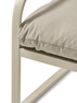 Freestyle - Utesoffa med bord L 120 cm - Beige