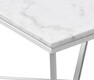 Novali - Soffbord, L 80 cm - Vit