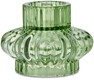 Donna - Ljuslykta, H 7 Ø 9,5 cm - Grön