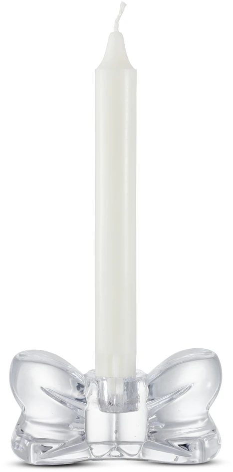 Kate - Ljusstake, B 11 H 5,5 cm - Vit