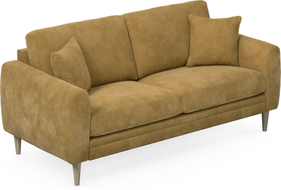 Eden - 2,5-sits soffa - Gul
