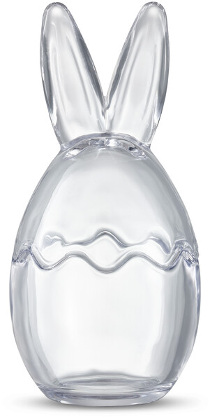 Hare - Burk, H 20,5 Ø 10 cm - Vit