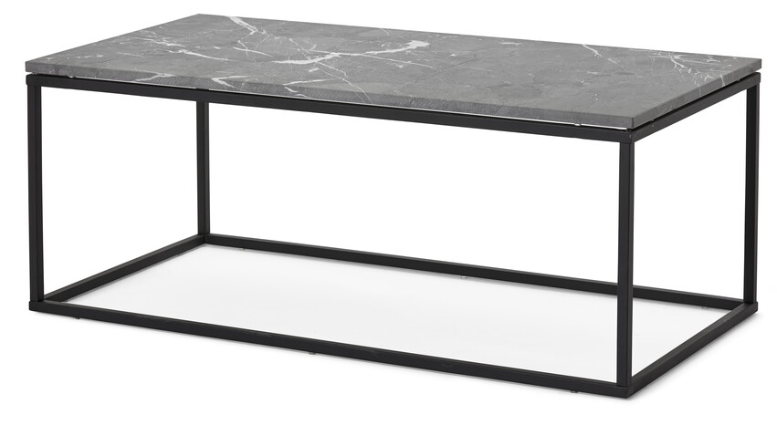 Amanda - Soffbord, L 120 cm - Grå