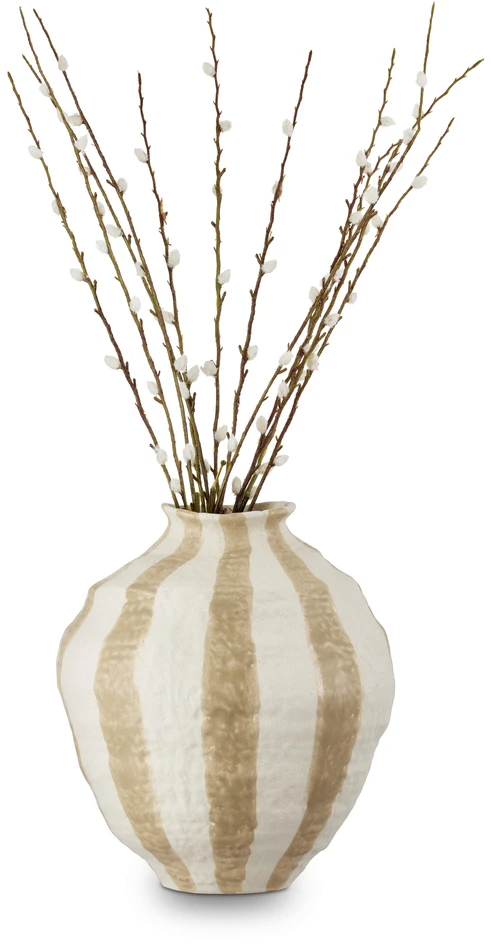 Athena - Urna, B25,6 D23,5 H29 cm - Beige