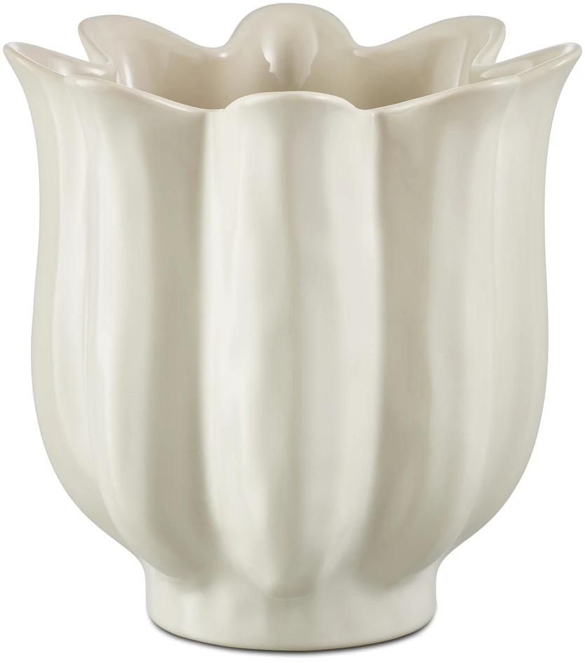 Erna - Kruka, H 20 Ø 19,5 cm - Vit