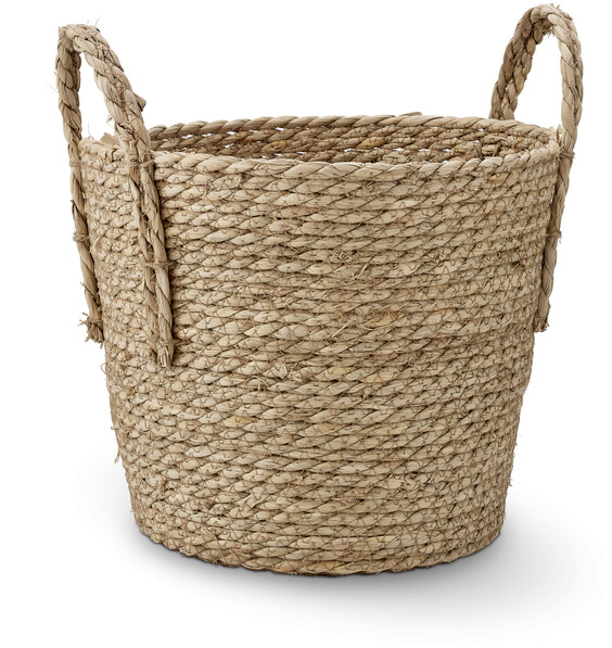 Silje - Korg, H 25 Ø 30 cm - Beige