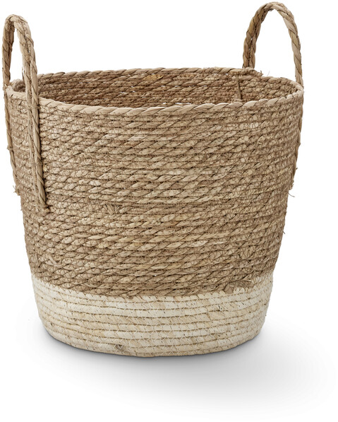 Sonja - Korg, H 30 Ø 35 cm - Beige