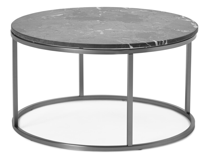 Amanda - Soffbord, Ø 85 cm - Svart