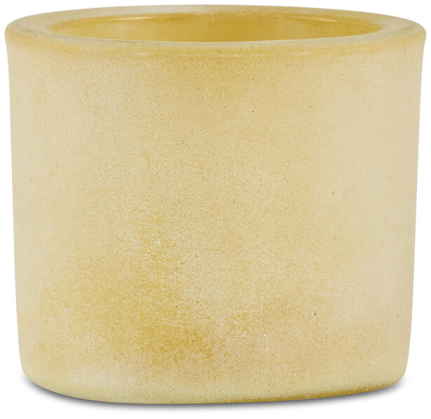 Mango Powder - Ljuslykta, H5,7 Ø6,5 cm - Gul