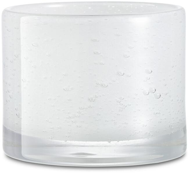 Tanya - Ljuslykta, H 8 Ø 10 cm - Vit