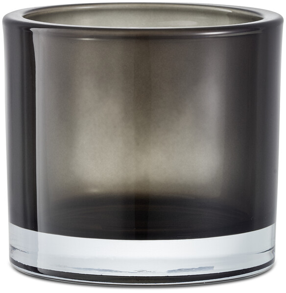 Mango - Ljuslykta, H8 Ø 9 cm - Grå